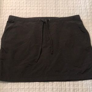 LL Bean skirt with adjustable drawstring waist